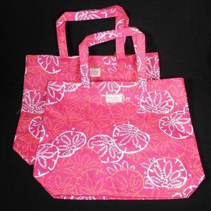 2 New  Estee lauder Lilly Pulitzer tote bags